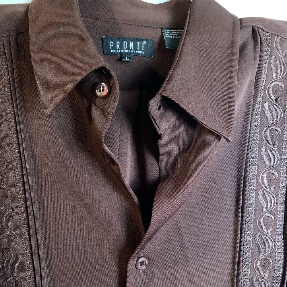 2 piece men’s brown walking suit